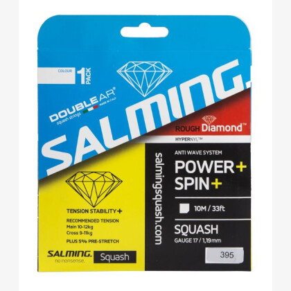 SALMING Rough Diamond String Single Transparent Single 10m