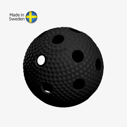 SALMING Aero Plus Ball, black with dumples