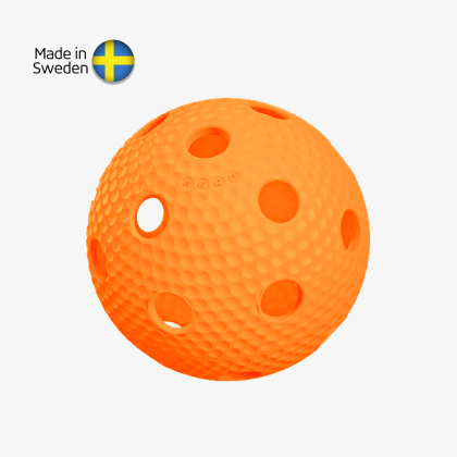 SALMING Aero Plus Ball, orange with dumples