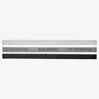 SALMING Hairband 3-pack Grey/Black