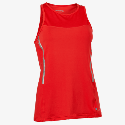 SALMING Run Laser Tank Women Poppy Red Melange