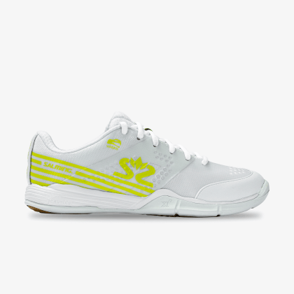 SALMING Viper 5 Shoe Women White/Fluo Green