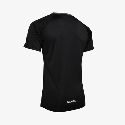 SALMING Core 22 Match Tee JR Black/Asphalt
