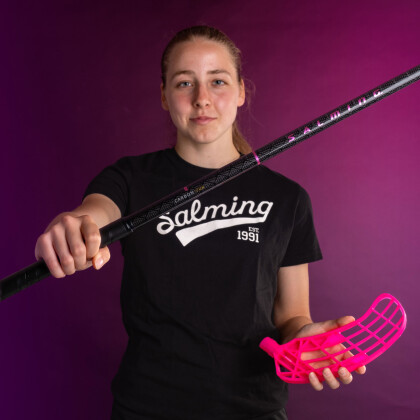 SALMING Q-Series Carbon Pro Shaft 29 JR Black