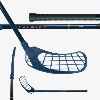 SALMING Quest2 Mid Minilite 35 Navy/Nectarine