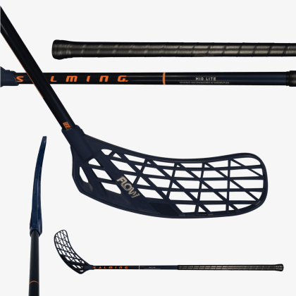 SALMING Flow Midlite 32 JR Navy/Nectarine