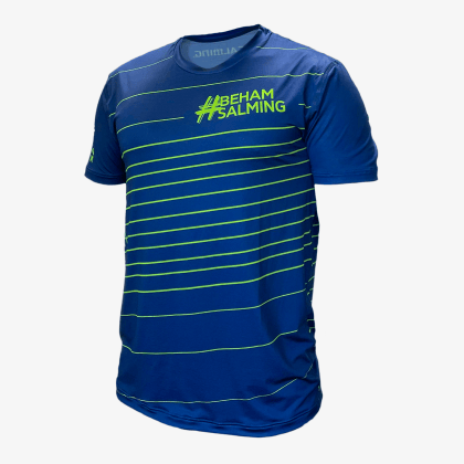 SALMING Tee #behamsalming Men Navy/Green