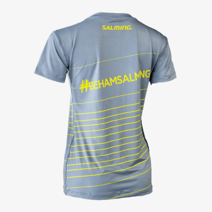 SALMING Tee #behamsalming Women Grey/Yellow
