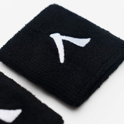 KANSO Wristband 2-pack 7 cm Black/White