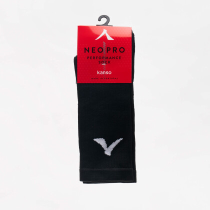KANSO Neo Pro Crew Black Socks