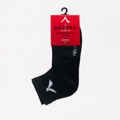 KANSO Neo Pro Low cut Black Socks