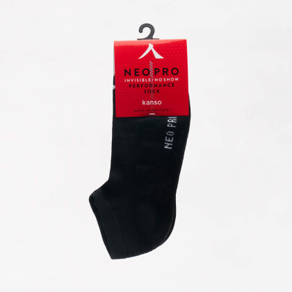 KANSO Neo Pro Invisiable Black Socks