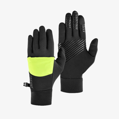 CEP rukavice Cold Weather 2v1 Neon Yellow/Black