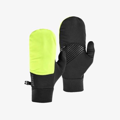 CEP rukavice Cold Weather 2v1 Neon Yellow/Black