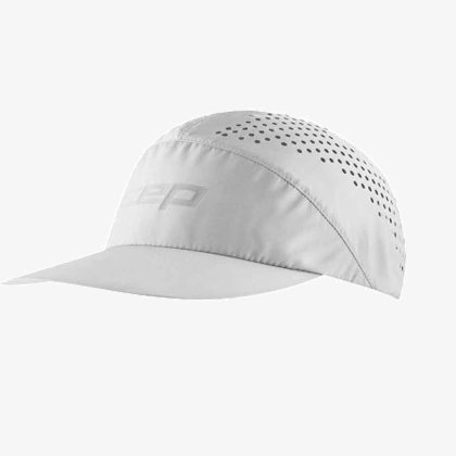 CEP Běžecká kšiltovka Ultralight Pro Light Grey unisex