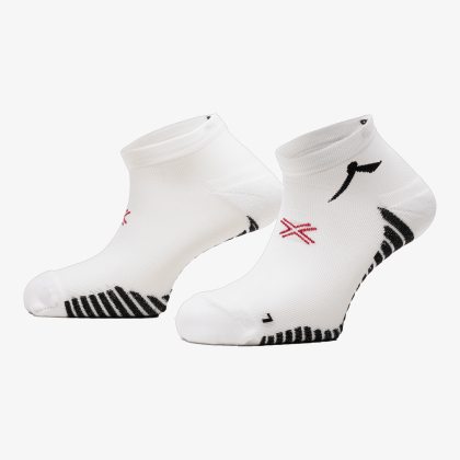 KANSO Opti-X Anti-slip Low Cut White Socks