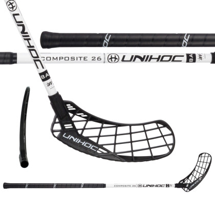 UNIHOC Epic Composite 26 black/white