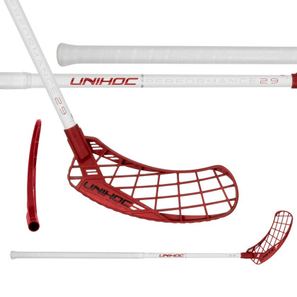 UNIHOC Epic Performance FL 29 White/Red