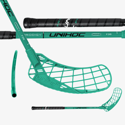 UNIHOC Epic Youngster Prodigy FL 36 Turquoise/Black