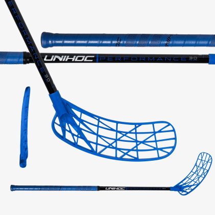 UNIHOC Evolite Performance FL 30 Blue/Black Slim Edt