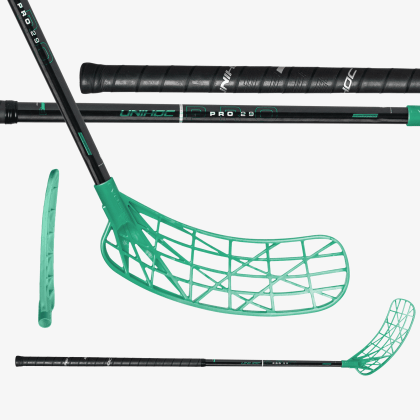 UNIHOC Evolite Pro FL 29 Black/Turquoise Slim Edt