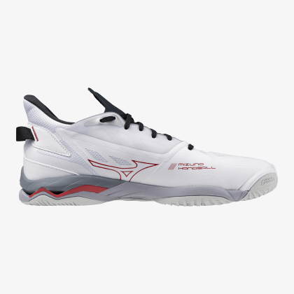 MIZUNO Wave Mirage 5 Unisex White / Salsa / Black