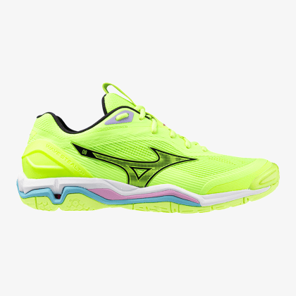 MIZUNO Wave Stealth 6 Neo Unisex Lime / Black / Splish Splash
