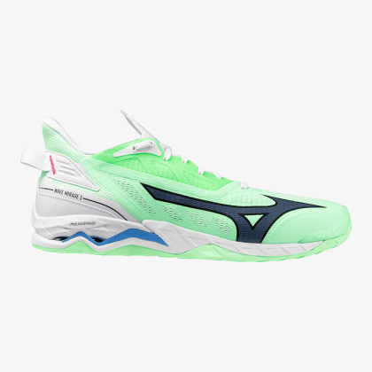 MIZUNO Wave Mirage 5 Unisex Neo Mint / Black / Frontier Blue