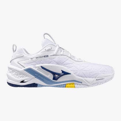 MIZUNO Wave Stealth Neo 2 Unisex White / Bellwetherblue / Belairblu