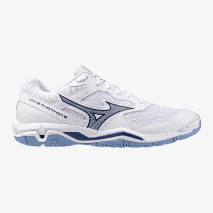 MIZUNO Wave Phantom 3 Unisex White / Bellwetherblue / Belairblu
