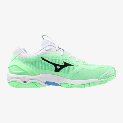 MIZUNO Wave Stealth 6 Unisex Neomint / Black / Frontier Blue