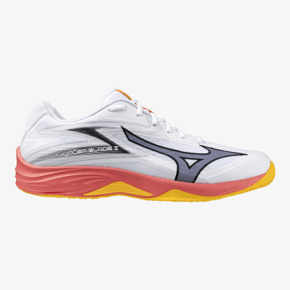 MIZUNO Thunder Blade Z Unisex White / Fiery Coral 2 / Citrus