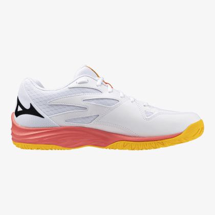 MIZUNO Thunder Blade Z Unisex White / Fiery Coral 2 / Citrus