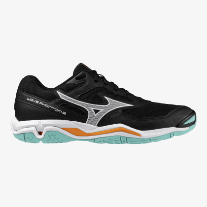 MIZUNO Wave Phantom 3 Unisex Black / Tangelo / Ice Green