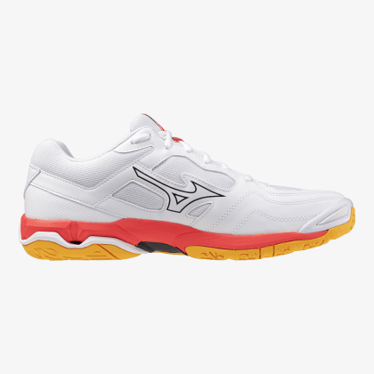 MIZUNO Wave Phantom 3 Unisex White / Fiery Coral 2 / Citrus