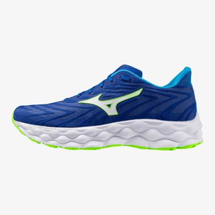 MIZUNO Wave Sky 8 Men Reflex Bluec / White / Green Gecko