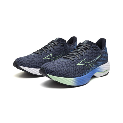 MIZUNO Wave Rider 28 Men Vintageindigo / Neomint / Frontierblue