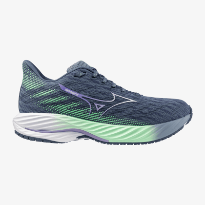 MIZUNO Wave Rider 28 Women Citadel / White / Neo Mint