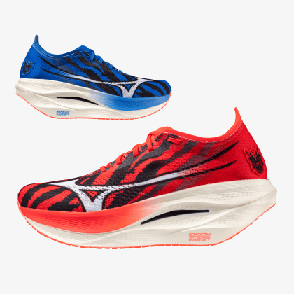 MIZUNO Wave Rebellion Pro 3 Unisex Mizignitionred / Whte / Basballblue