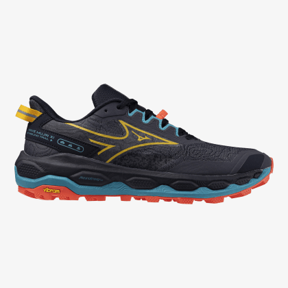 MIZUNO Wave Mujin 11 Men Odyssey Gray / Citrus / Fiery Cora