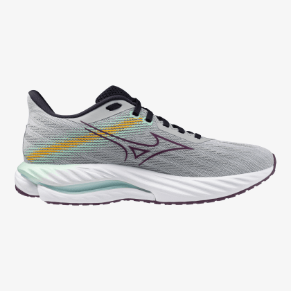 MIZUNO Wave Inspire 21 Women Pearl Blue / Dark Purple / Ice Gre