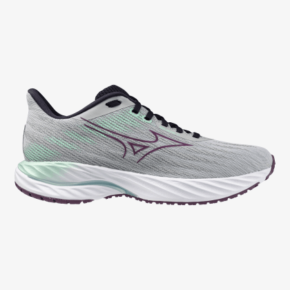 MIZUNO Wave Inspire 21 Women Pearl Blue / Dark Purple / Ice Gre