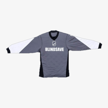 BLINDSAVE Kids goalie jersey grey