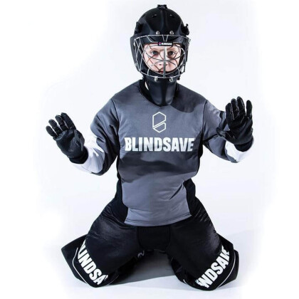 BLINDSAVE Kids goalie jersey grey