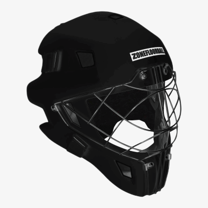 ZONE Goalie Mask Monster Cat Eye Cage blacked out