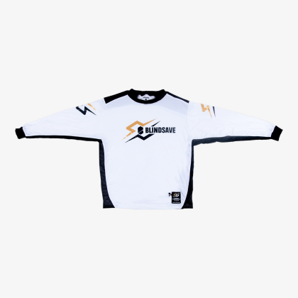 BLINDSAVE Goalie jersey X White