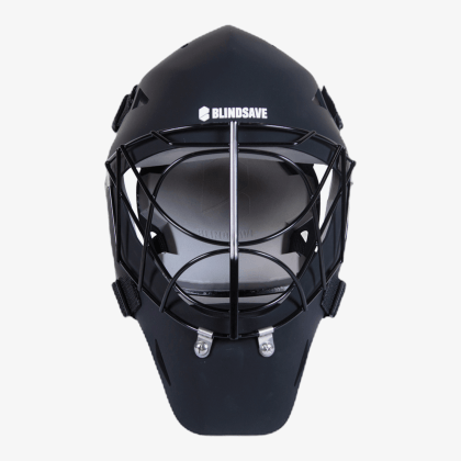 BLINDSAVE Goalie mask SHARK Black