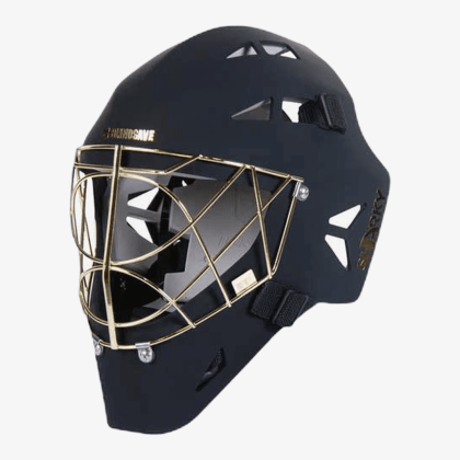 BLINDSAVE Goalie mask SHARK X Gold