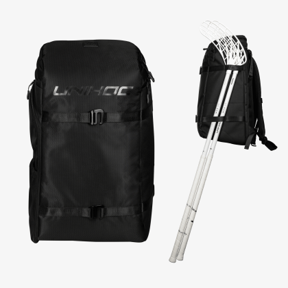 UNIHOC Backpack Dark Line Black Deluxe 35L