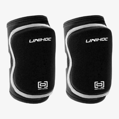 UNIHOC kneepad Optima black/white JUNIOR